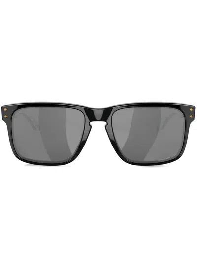 Oakley Holbrook Xl Introspect Square-frame Sunglasses In Black