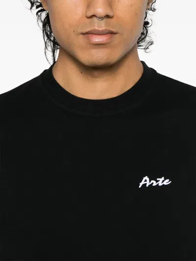 Arte 'elements' T-shirt In Black