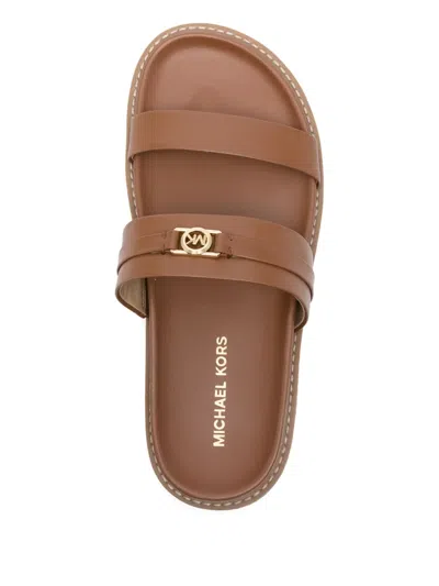 Michael Kors Mandy Flats In Brown