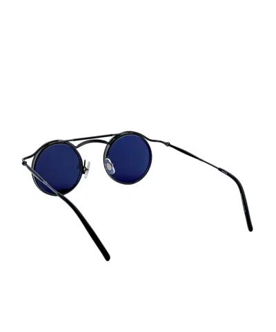 Matsuda Round Sunglasses In Gray