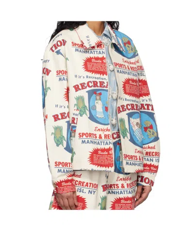 Bode Off-white Enrichment Jacket In White