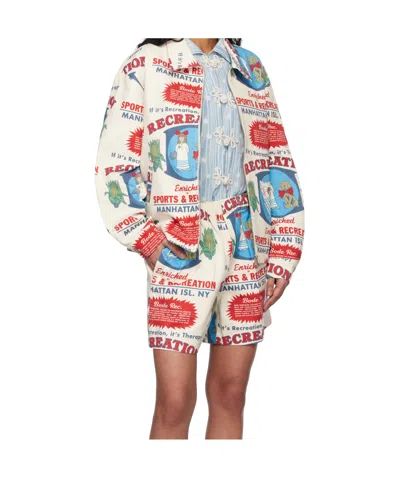 Bode Off-white Enrichment Jacket In White