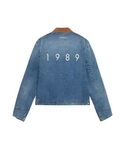 1989 Studio Denim Worker Jacket 1989 In Light Blue