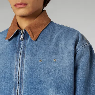 1989 Studio Denim Worker Jacket 1989 In Light Blue