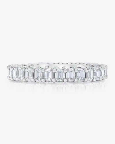 Bridal Emerald Diamond Eternity Band