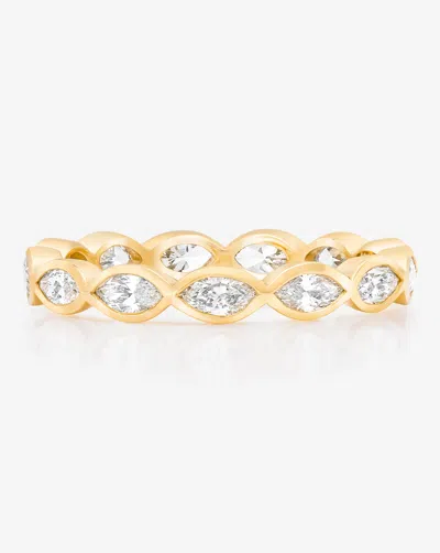 Bridal Marquise Bezel Eternity Band