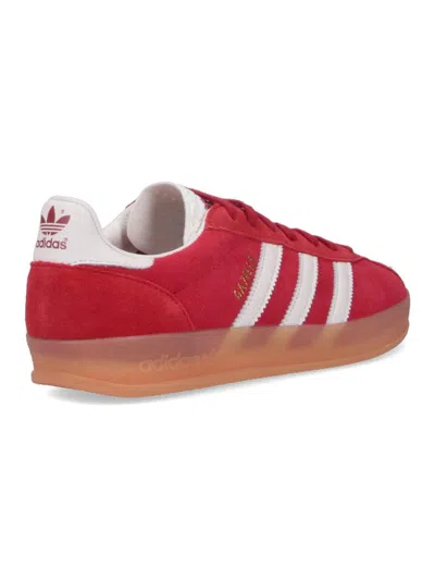 Adidas Originals Gazelle Indoor Sneakers In Red