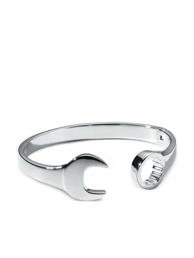 Mateo Wrench Bracelet In Silver