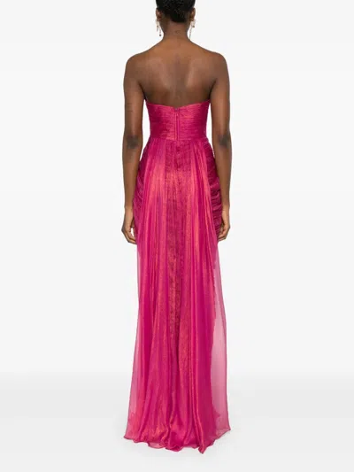 Iris Serban Ines Maxi Dress In Pink