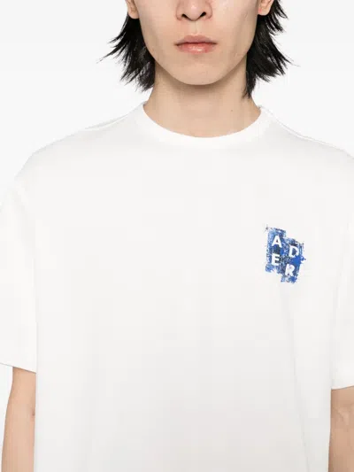 Ader Error Logo-print T-shirt In White
