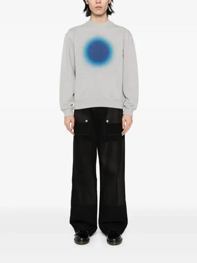 Ader Error Gray Eternity Product. 34 Sweatshirt In Blue