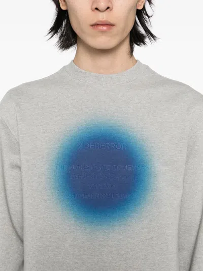 Ader Error Gray Eternity Product. 34 Sweatshirt In Blue