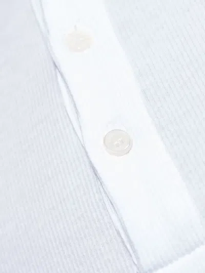 Versace Embroidered Logo Under Shirt In White
