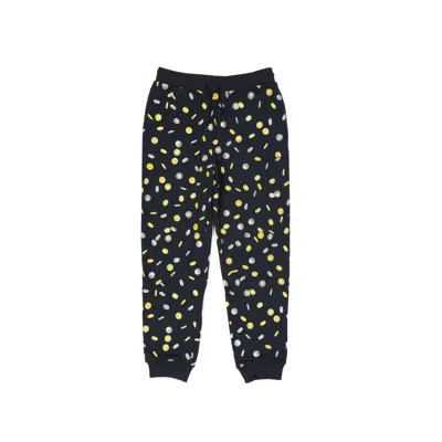 Moschino Couture Couture Cotton Printed Sweatpants In Black