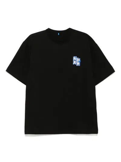 Ader Error Logo-print T-shirt In Black