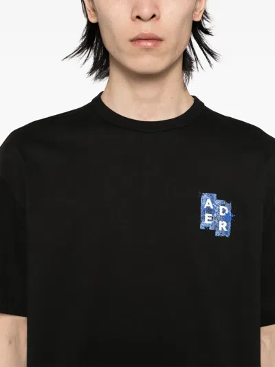 Ader Error Logo-print T-shirt In Black