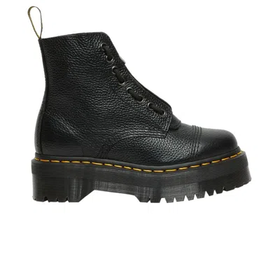 Pre-owned Dr. Martens Wmns Sinclair Leather Platform Boot 'black'