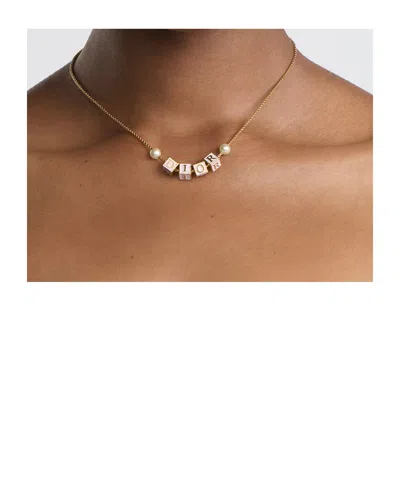 Dior D-dice Necklace In Yellow