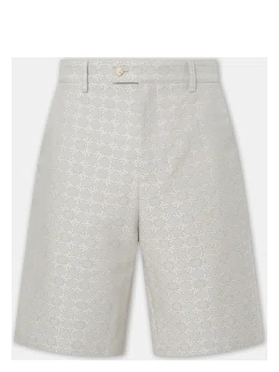 Amiri Ma Quad Jacquard Short In Dustyblue