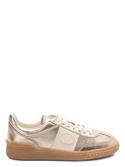 Valentino Upvillage Leather Sneaker In Multi