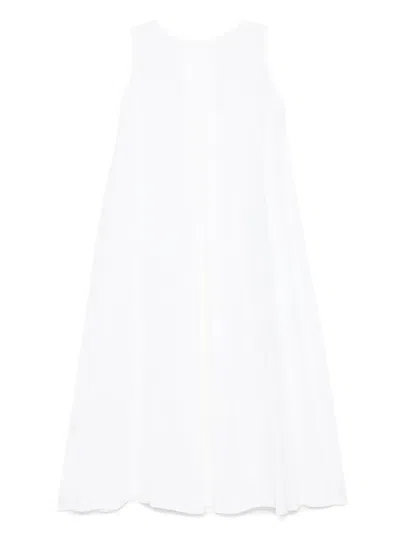 Dušan Linen Maxi Dress In White