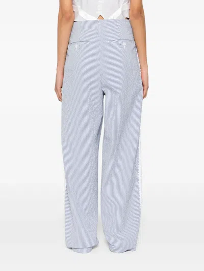 Bode Murray Trousers In Blue