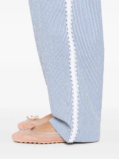 Bode Murray Trousers In Blue