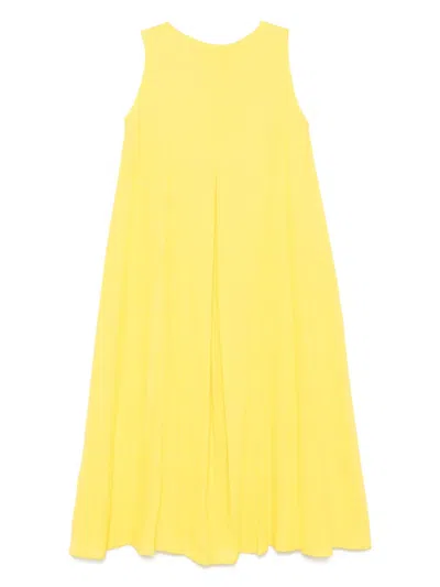 Dušan Linen Maxi Dress In Yellow