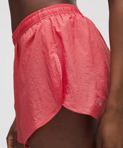 Lululemon Dolphin-hem Mid-rise Running Short 3"