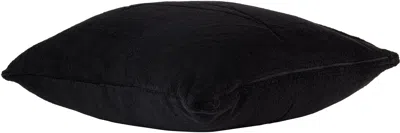 Rick Owens Black Beach Cushion In 9