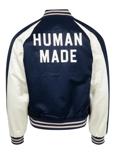 Human Made Vintage Style Bomber Jacket In 蓝色