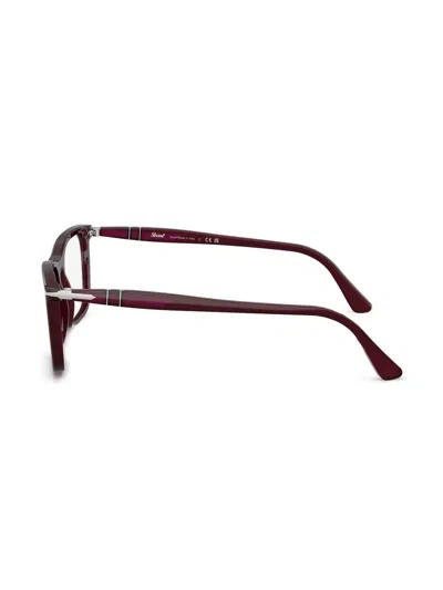 Persol Rectangle-frame Glasses In 紫色