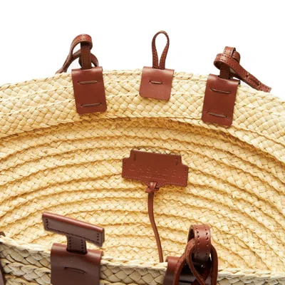 Casadei Brown Tote Bag With Removable Shoulder Strap And Logo Embroidery On The Front In Brown