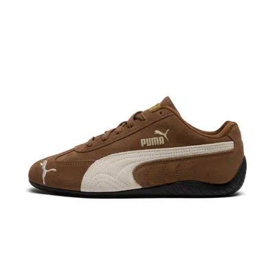 Puma Speedcat Archive Brown Sneakers With Side Logo In Suede Unisex