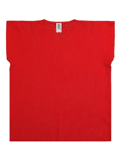 Prototypes Logo-print T-shirt In Rot