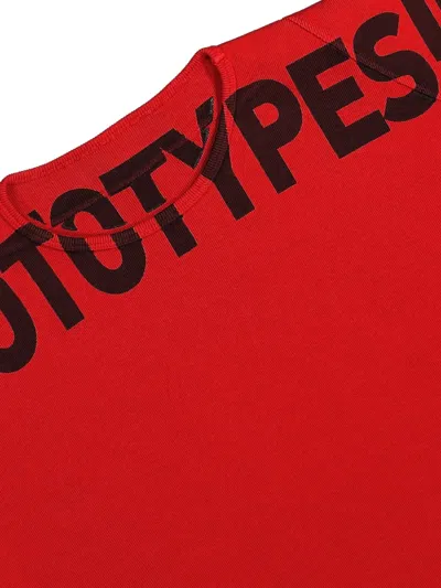Prototypes Logo-print T-shirt In Rot