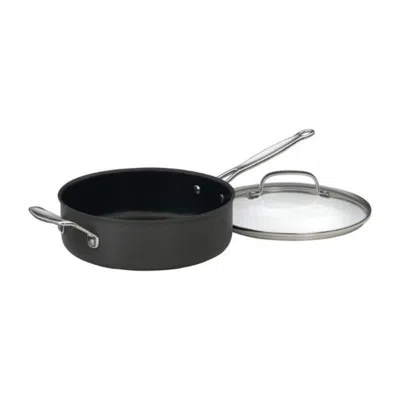 Cuisinart Chefs Classic Hard Anodized 5.5-qt. Saute Pan W/ Helper Handle And Cover