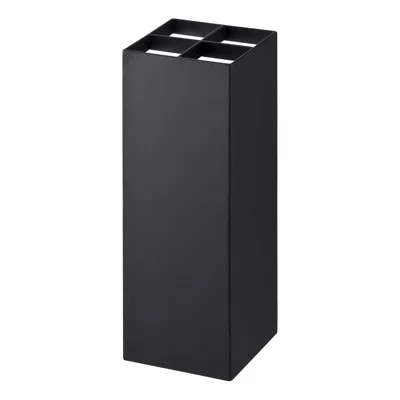 Yamazaki Home Compact Umbrella Stand, Steel, Holds 4 Umbrellas, No Assembly
