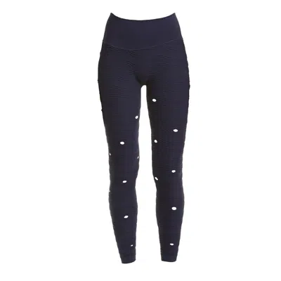 Phat Buddha Blue 125th Street Leggings In Blue