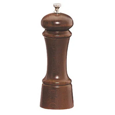 Chef Specialties 06150 6 Inch - 15cm Elegancewalnut Pepper Mill In Brown