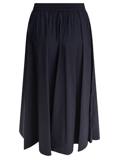 Herno Gonna Light Nylon Stretch Nero In Black