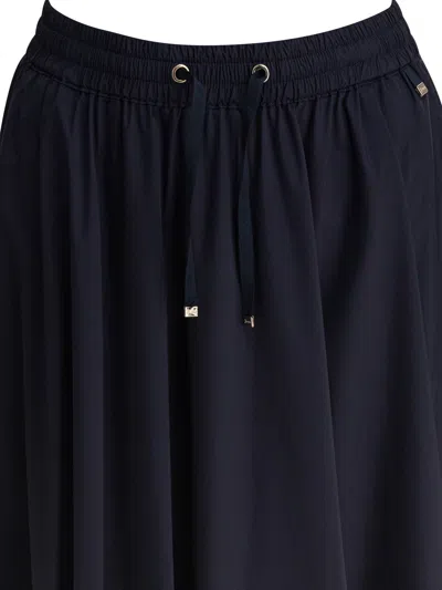 Herno Gonna Light Nylon Stretch Nero In Black