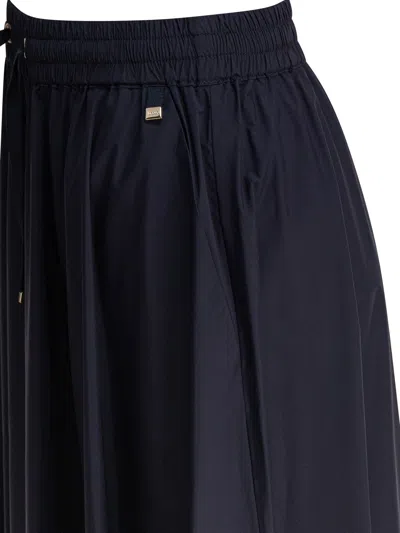 Herno Gonna Light Nylon Stretch Nero In Black