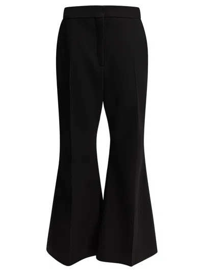 Givenchy Women Black Flare Tailored Pants In Black
