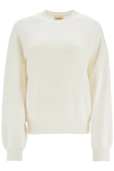 Khaite Pullover Margaux In Cashmere In White