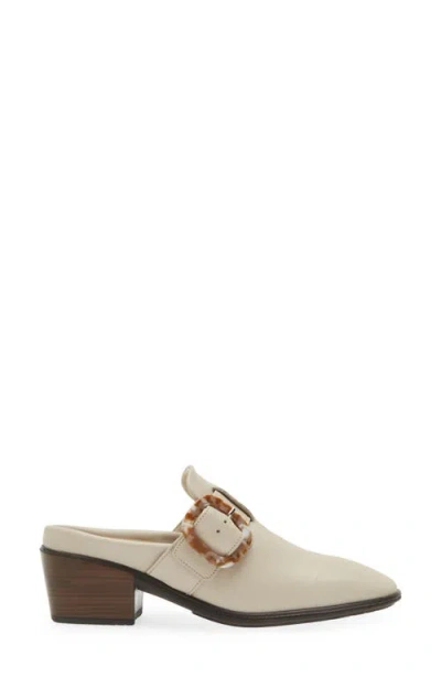 Naot Choice Mule In Soft Ivory Leather