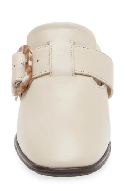 Naot Choice Mule In Soft Ivory Leather