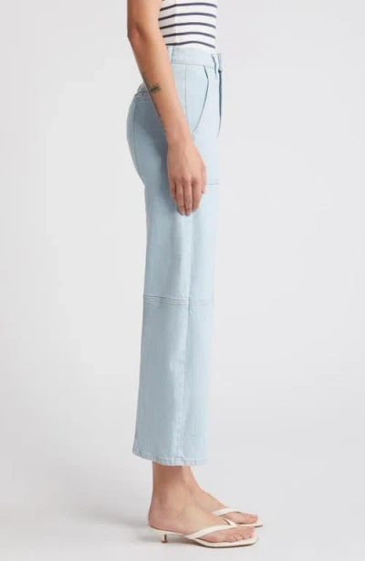 Rails Getty High Waist Crop Utility Jeans In Oceanview