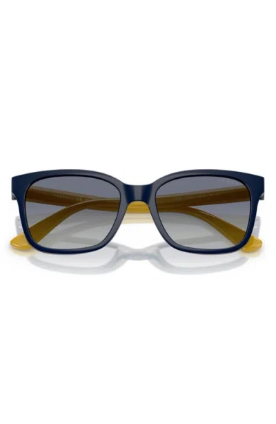 Vogue 49mm Rectangular Sunglasses In Dark Blue