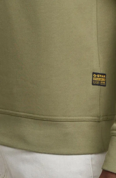 G-star G-script Logo Graphic Sweatshirt In Ensis Green